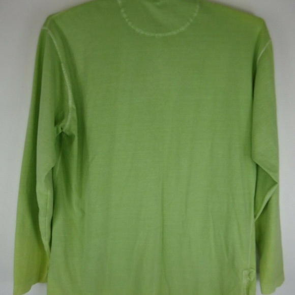 Orvis Surfwashed Long Sleeve Polo Shirt Size Large - Picture 3 of 3